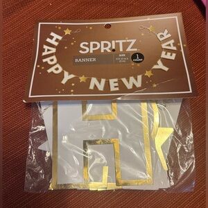 Spritz “Happy New Year” Banner